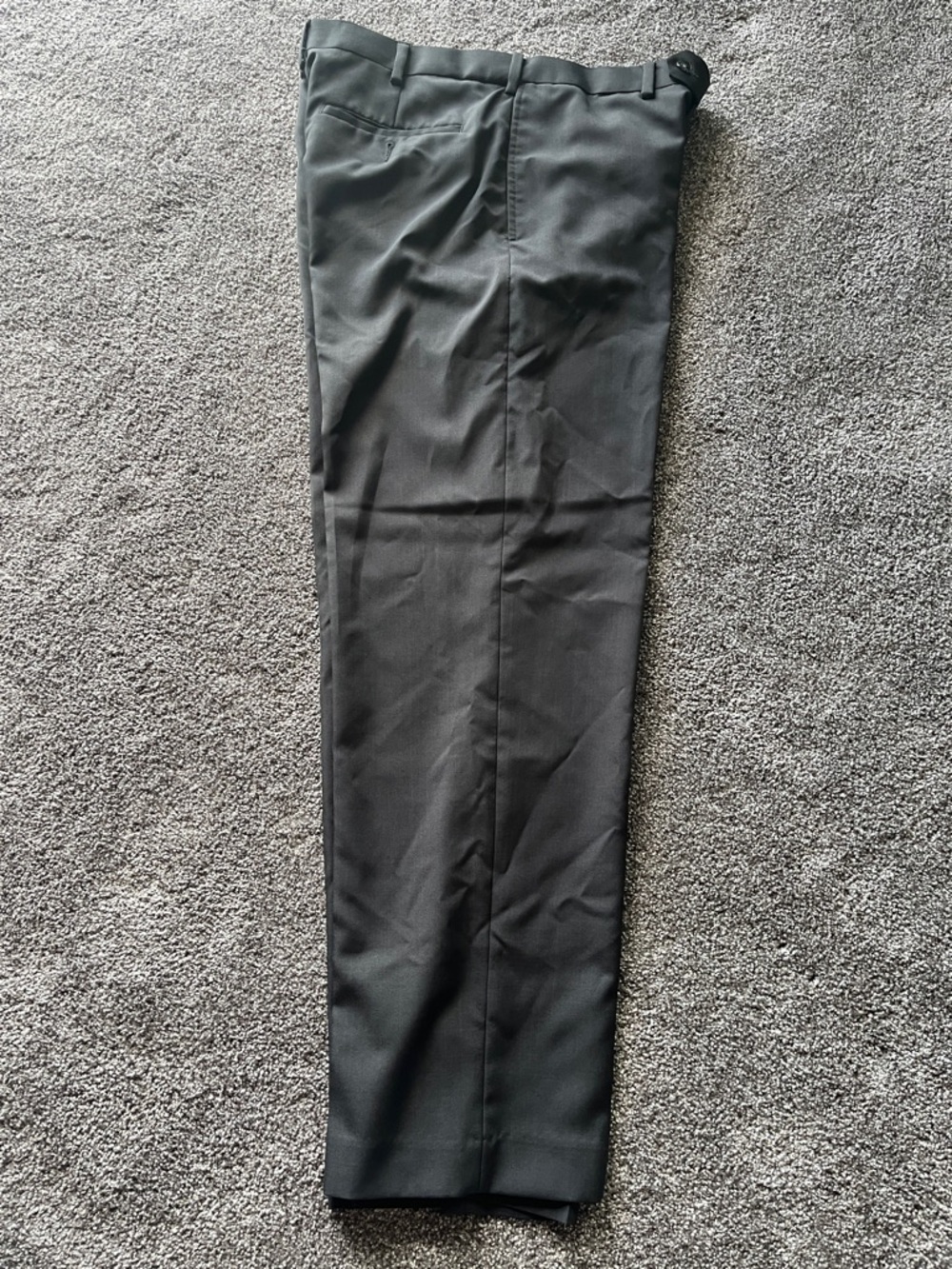 croft & barrow Men's Black Dress Trousers